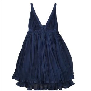 NWOT Foley + Corinna silk black dress-size medium.